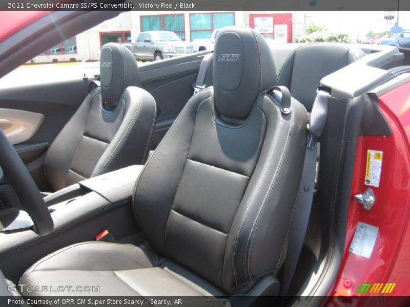 Victory Red / Black 2011 Chevrolet Camaro SS/RS Convertible