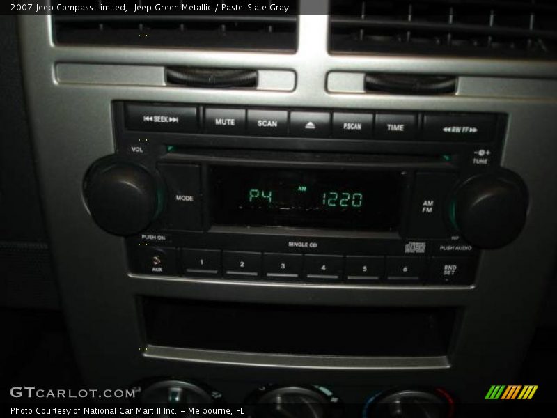 Jeep Green Metallic / Pastel Slate Gray 2007 Jeep Compass Limited