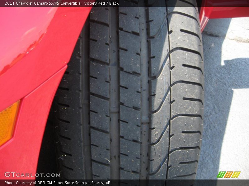 Victory Red / Black 2011 Chevrolet Camaro SS/RS Convertible