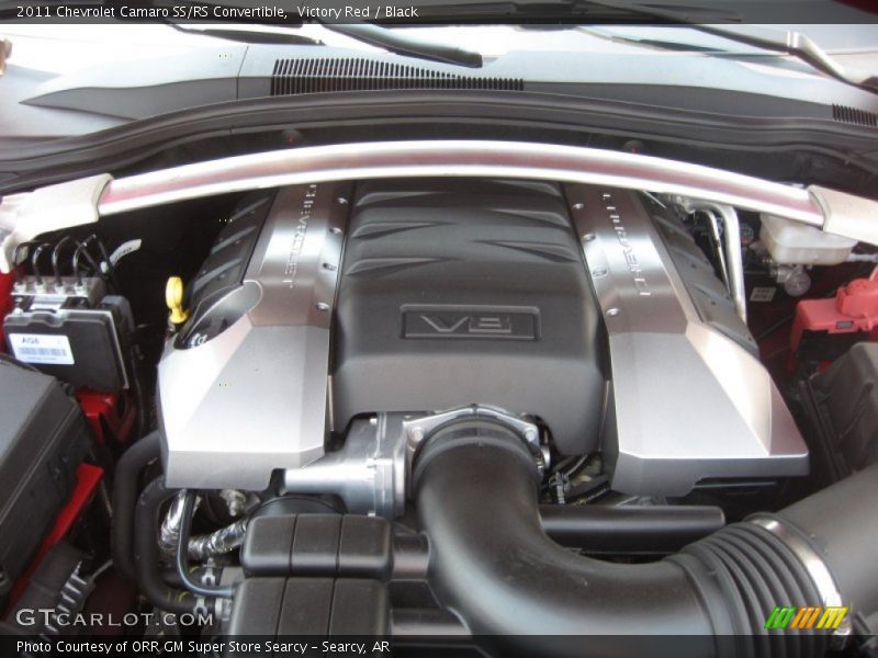Victory Red / Black 2011 Chevrolet Camaro SS/RS Convertible