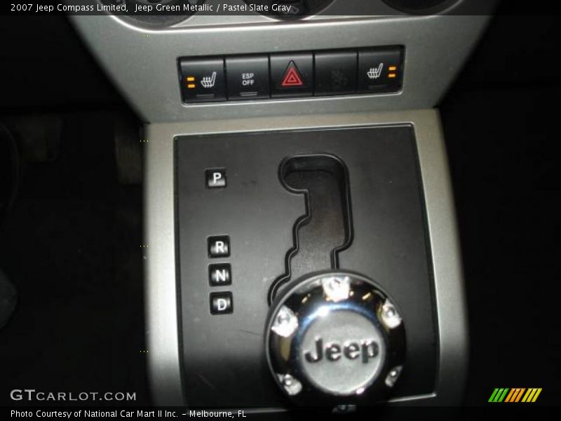 Jeep Green Metallic / Pastel Slate Gray 2007 Jeep Compass Limited