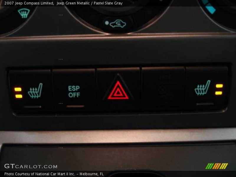 Jeep Green Metallic / Pastel Slate Gray 2007 Jeep Compass Limited