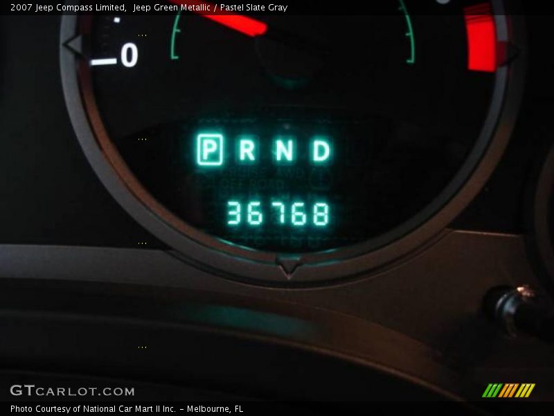 Jeep Green Metallic / Pastel Slate Gray 2007 Jeep Compass Limited