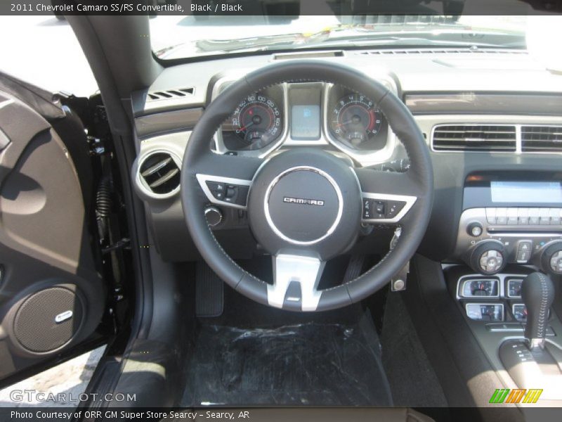 Black / Black 2011 Chevrolet Camaro SS/RS Convertible
