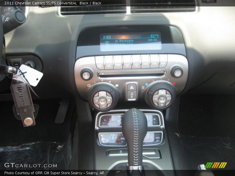 Black / Black 2011 Chevrolet Camaro SS/RS Convertible