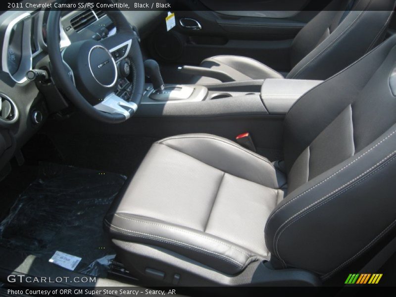 Black / Black 2011 Chevrolet Camaro SS/RS Convertible