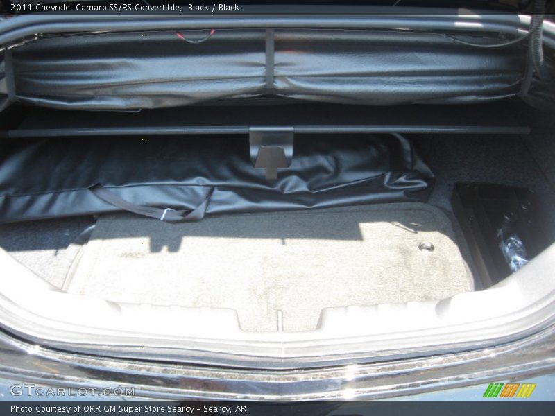 Black / Black 2011 Chevrolet Camaro SS/RS Convertible