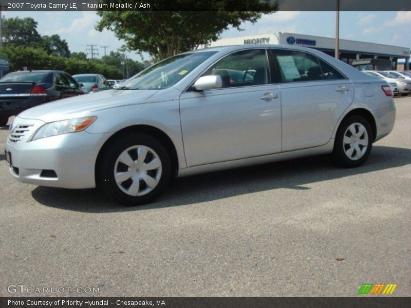 Titanium Metallic / Ash 2007 Toyota Camry LE