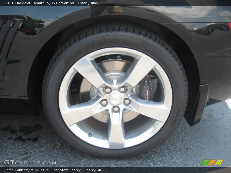 Black / Black 2011 Chevrolet Camaro SS/RS Convertible