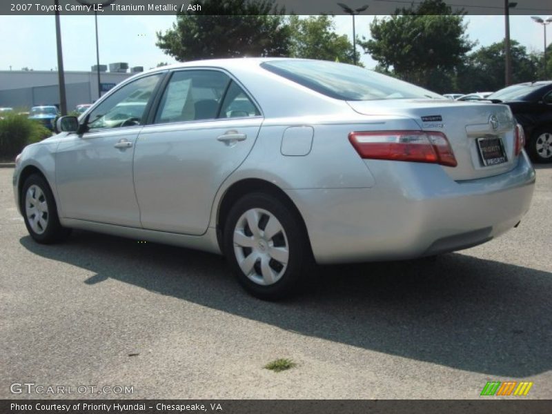Titanium Metallic / Ash 2007 Toyota Camry LE