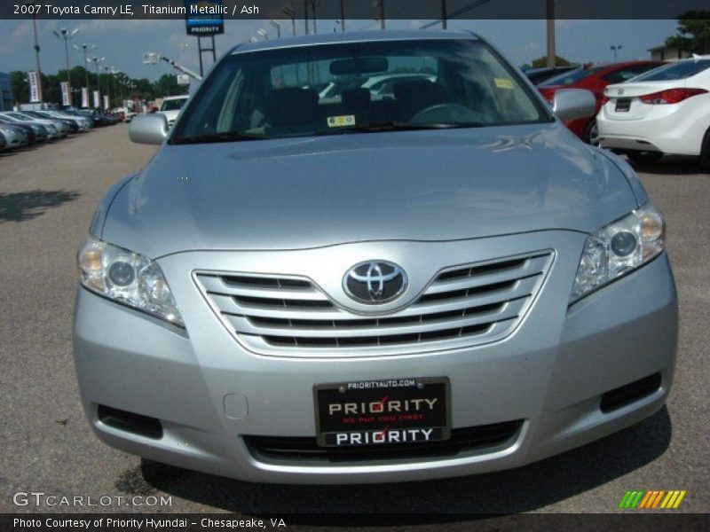 Titanium Metallic / Ash 2007 Toyota Camry LE