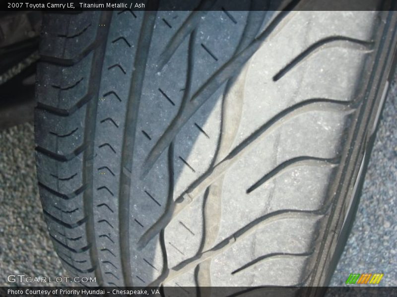 Titanium Metallic / Ash 2007 Toyota Camry LE