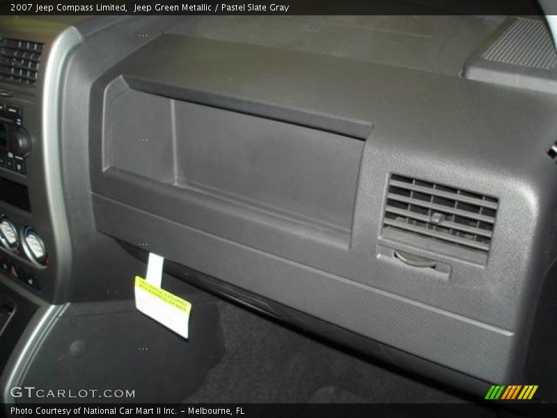 Jeep Green Metallic / Pastel Slate Gray 2007 Jeep Compass Limited