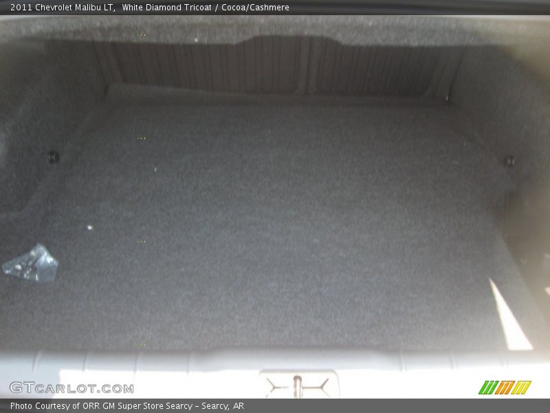 White Diamond Tricoat / Cocoa/Cashmere 2011 Chevrolet Malibu LT