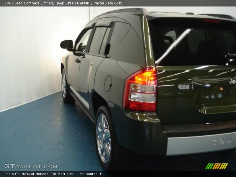 Jeep Green Metallic / Pastel Slate Gray 2007 Jeep Compass Limited