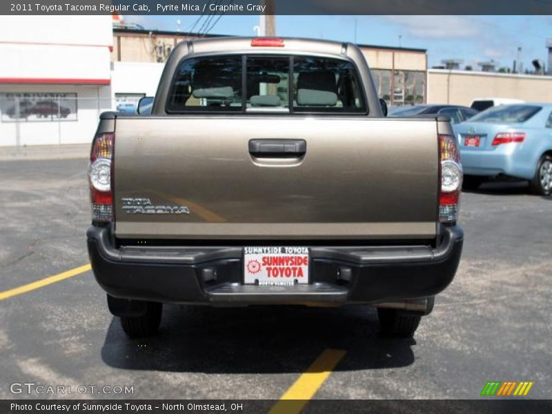 Pyrite Mica / Graphite Gray 2011 Toyota Tacoma Regular Cab