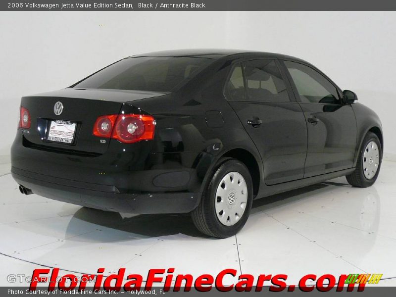 Black / Anthracite Black 2006 Volkswagen Jetta Value Edition Sedan