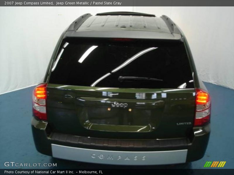 Jeep Green Metallic / Pastel Slate Gray 2007 Jeep Compass Limited