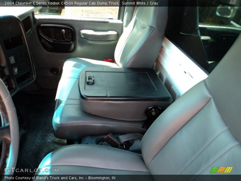 Summit White / Gray 2004 Chevrolet C Series Kodiak C4500 Regular Cab Dump Truck