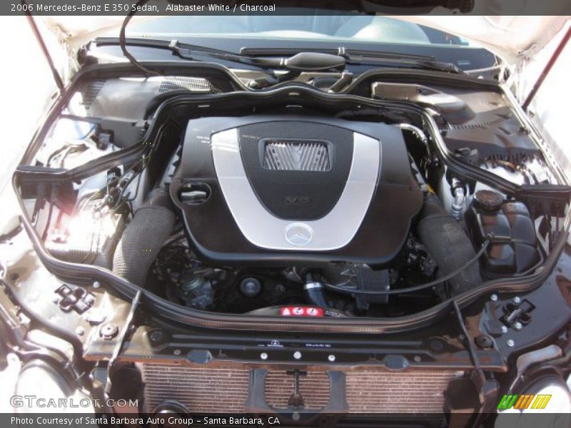 Alabaster White / Charcoal 2006 Mercedes-Benz E 350 Sedan