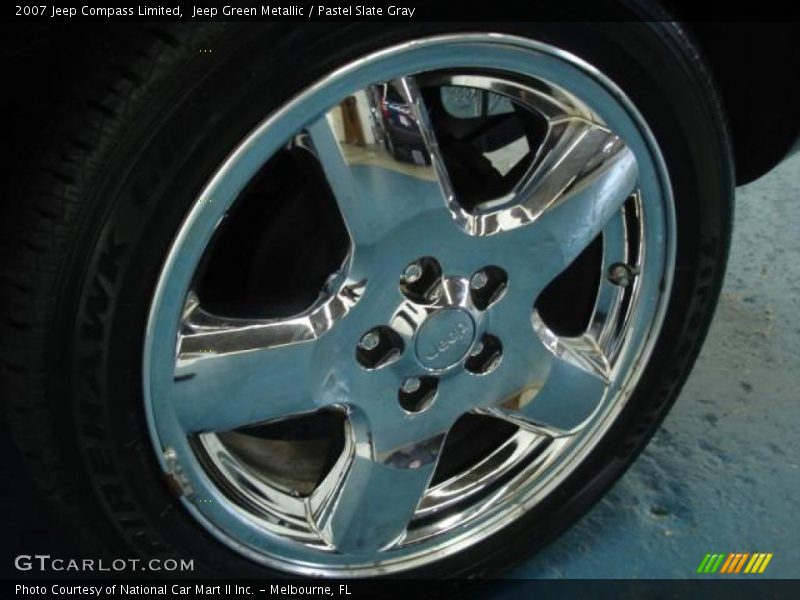 Jeep Green Metallic / Pastel Slate Gray 2007 Jeep Compass Limited