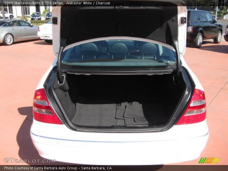 Alabaster White / Charcoal 2006 Mercedes-Benz E 350 Sedan