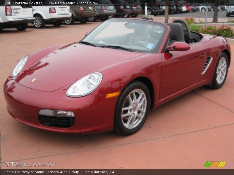 Front 3/4 View of 2008 Boxster 