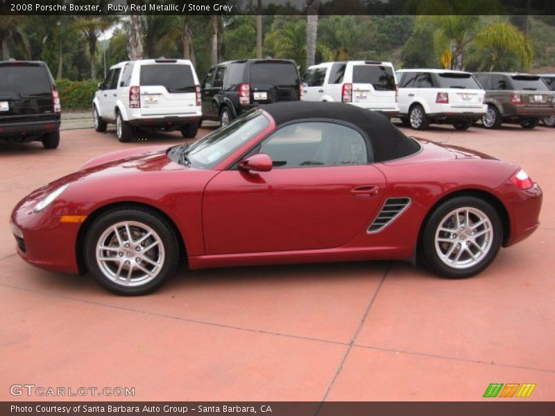  2008 Boxster  Ruby Red Metallic