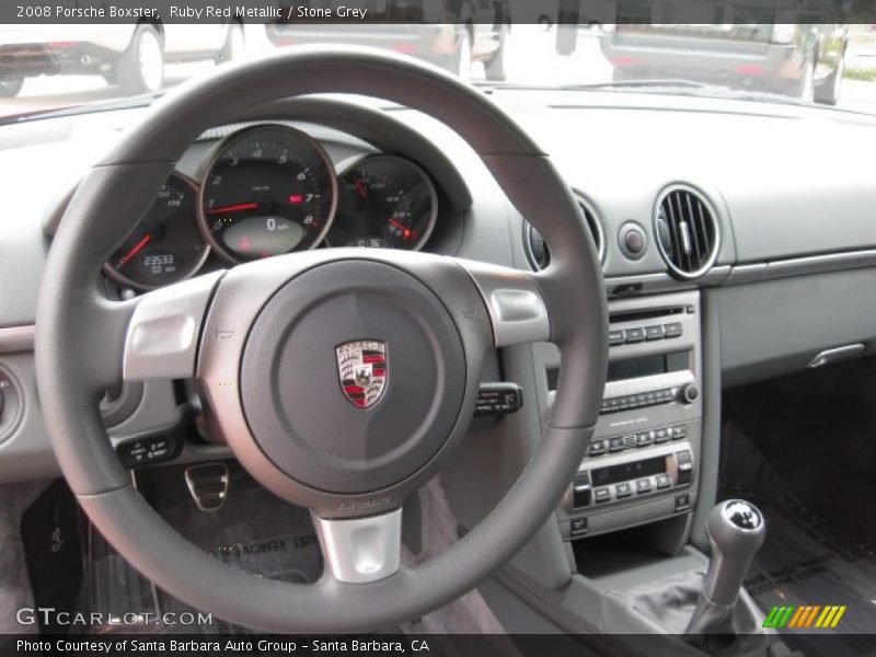 Dashboard of 2008 Boxster 