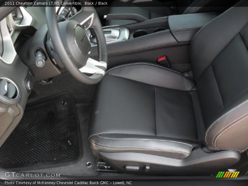 Black / Black 2011 Chevrolet Camaro LT/RS Convertible