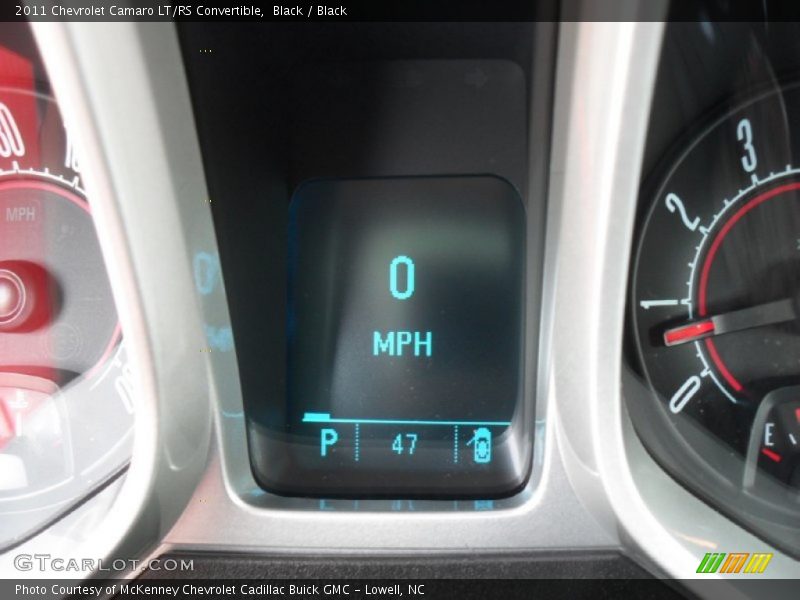 Black / Black 2011 Chevrolet Camaro LT/RS Convertible