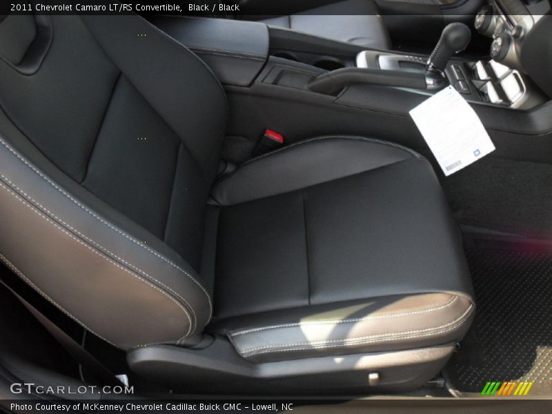 Black / Black 2011 Chevrolet Camaro LT/RS Convertible