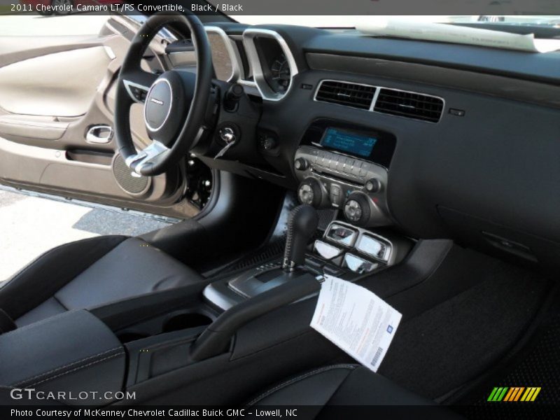 Black / Black 2011 Chevrolet Camaro LT/RS Convertible