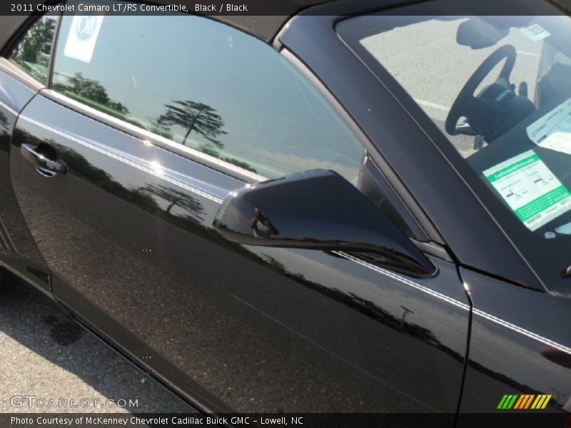 Black / Black 2011 Chevrolet Camaro LT/RS Convertible