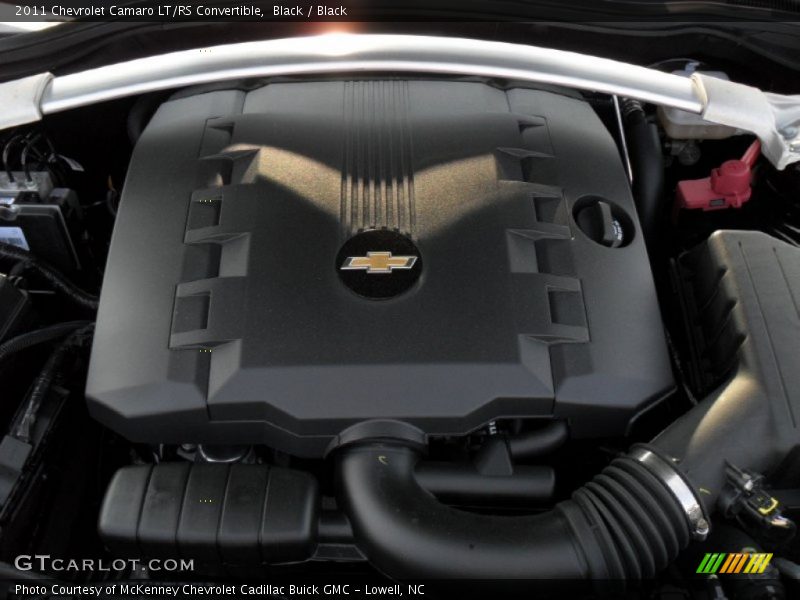 Black / Black 2011 Chevrolet Camaro LT/RS Convertible