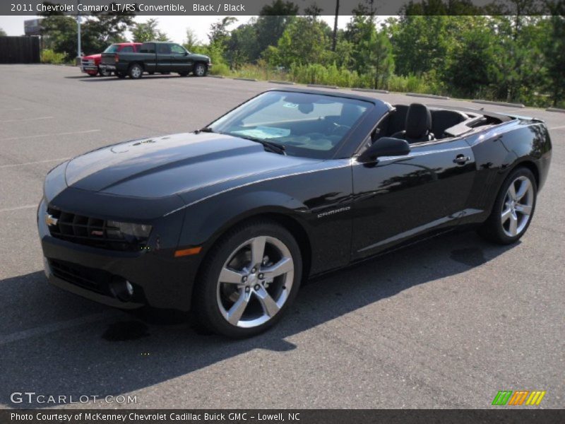  2011 Camaro LT/RS Convertible Black