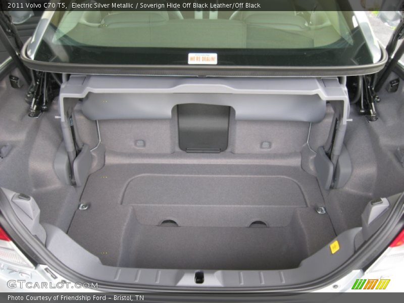 Electric Silver Metallic / Soverign Hide Off Black Leather/Off Black 2011 Volvo C70 T5