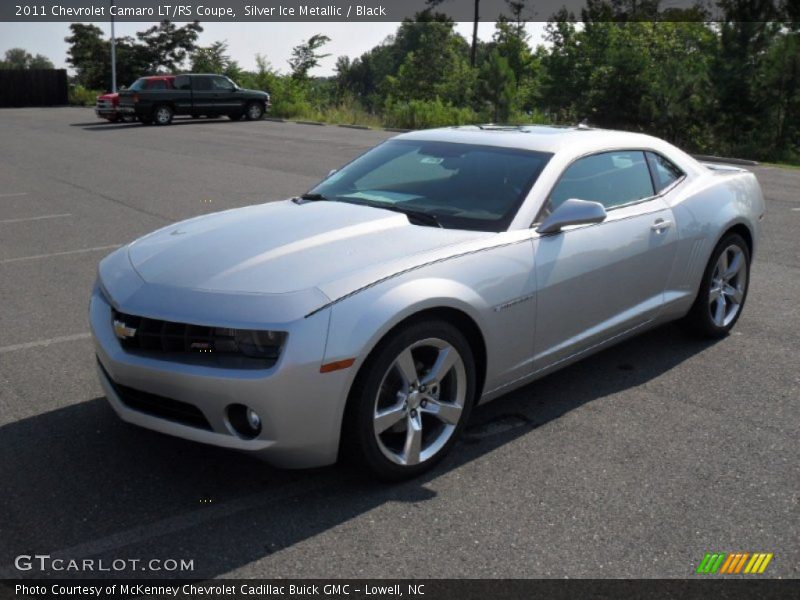 Silver Ice Metallic / Black 2011 Chevrolet Camaro LT/RS Coupe