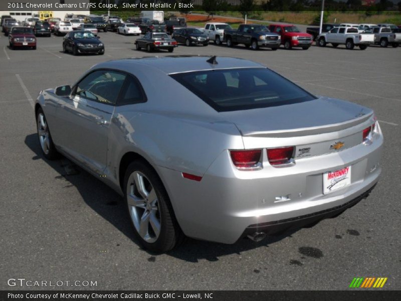 Silver Ice Metallic / Black 2011 Chevrolet Camaro LT/RS Coupe