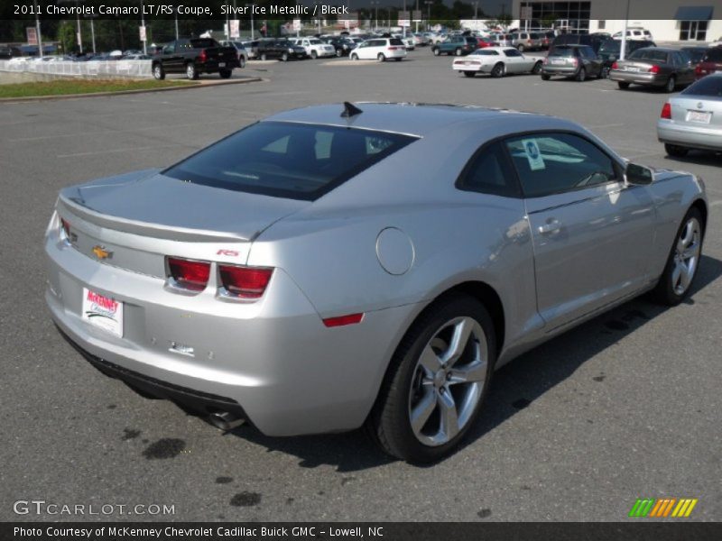 Silver Ice Metallic / Black 2011 Chevrolet Camaro LT/RS Coupe