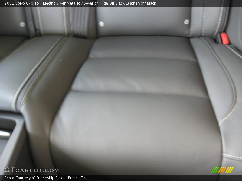 Electric Silver Metallic / Soverign Hide Off Black Leather/Off Black 2011 Volvo C70 T5