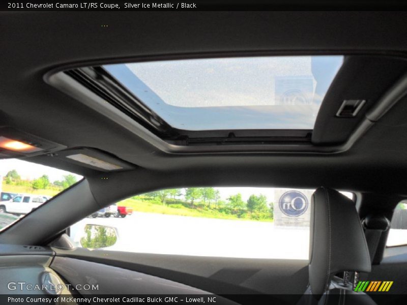 Silver Ice Metallic / Black 2011 Chevrolet Camaro LT/RS Coupe