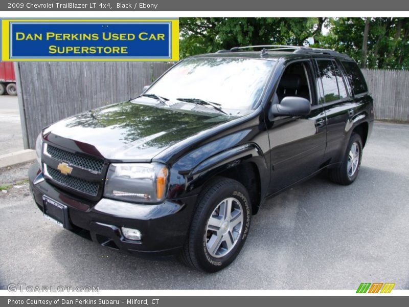 Black / Ebony 2009 Chevrolet TrailBlazer LT 4x4