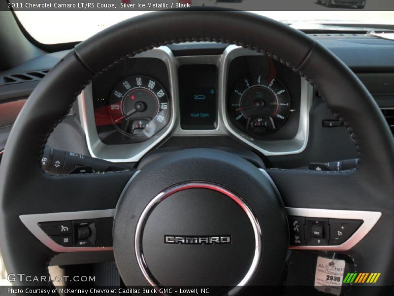 Silver Ice Metallic / Black 2011 Chevrolet Camaro LT/RS Coupe