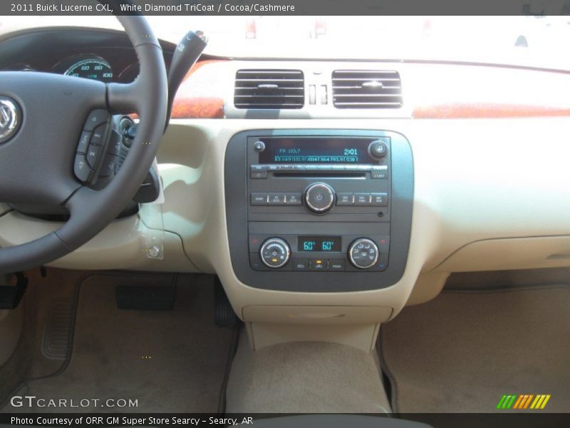 White Diamond TriCoat / Cocoa/Cashmere 2011 Buick Lucerne CXL