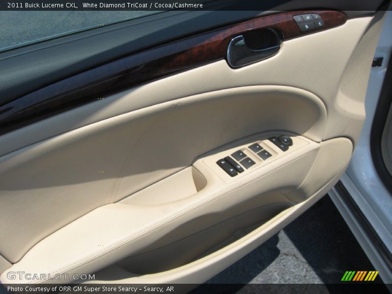 White Diamond TriCoat / Cocoa/Cashmere 2011 Buick Lucerne CXL