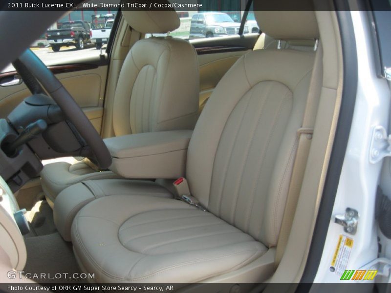 White Diamond TriCoat / Cocoa/Cashmere 2011 Buick Lucerne CXL