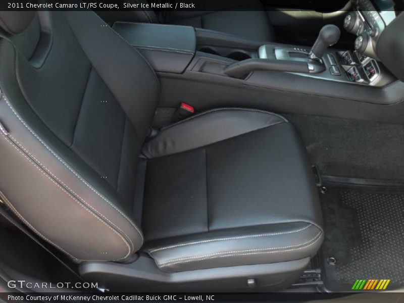 Silver Ice Metallic / Black 2011 Chevrolet Camaro LT/RS Coupe