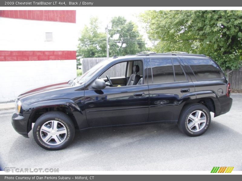 Black / Ebony 2009 Chevrolet TrailBlazer LT 4x4
