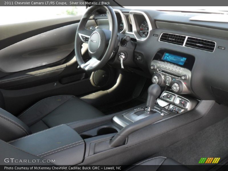 Silver Ice Metallic / Black 2011 Chevrolet Camaro LT/RS Coupe